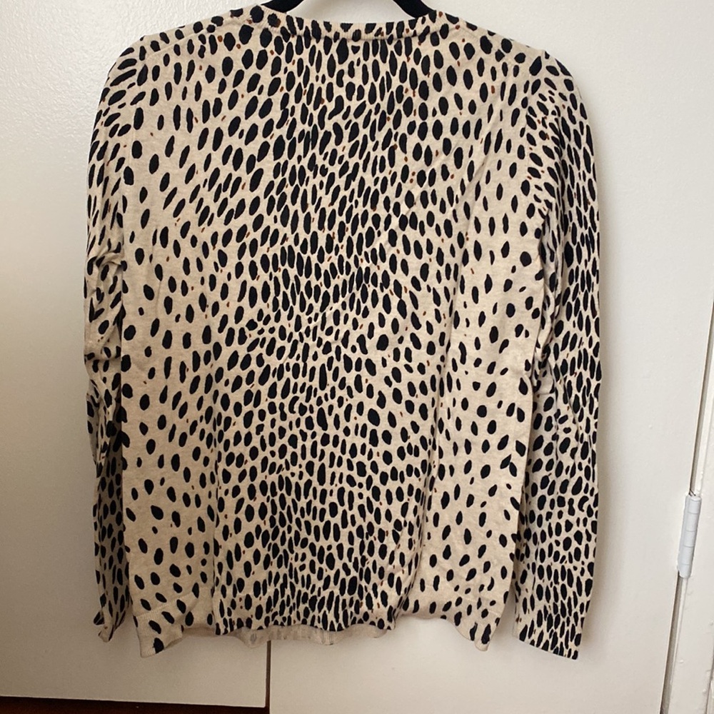 J. Crew Mercantile Animal Print Sweater - Picture 2 of 4